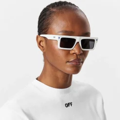 Sunglasses*Off White Off Chandler Sun 53 in White