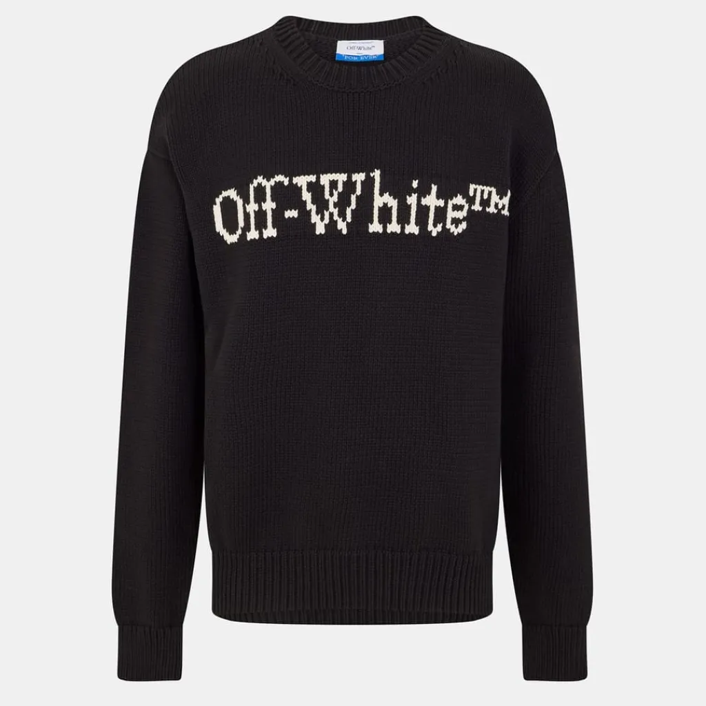Knitwear*Off White Off Chunky Knit in Multi