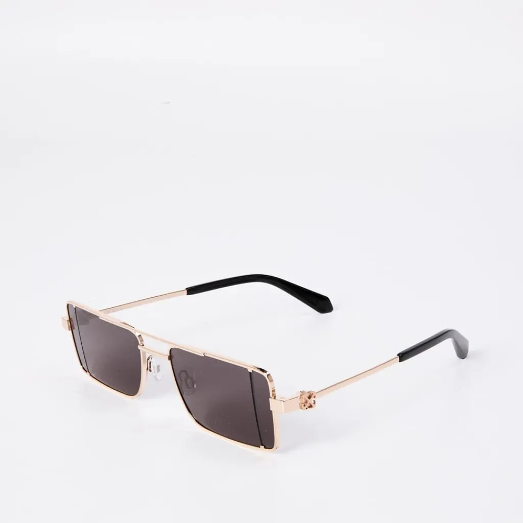 Sunglasses*Off White Off Cortez Sunglasses 53 in Gold