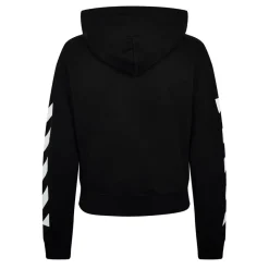 Hoodies*Off White Off Helvetc Os Hoody in Black