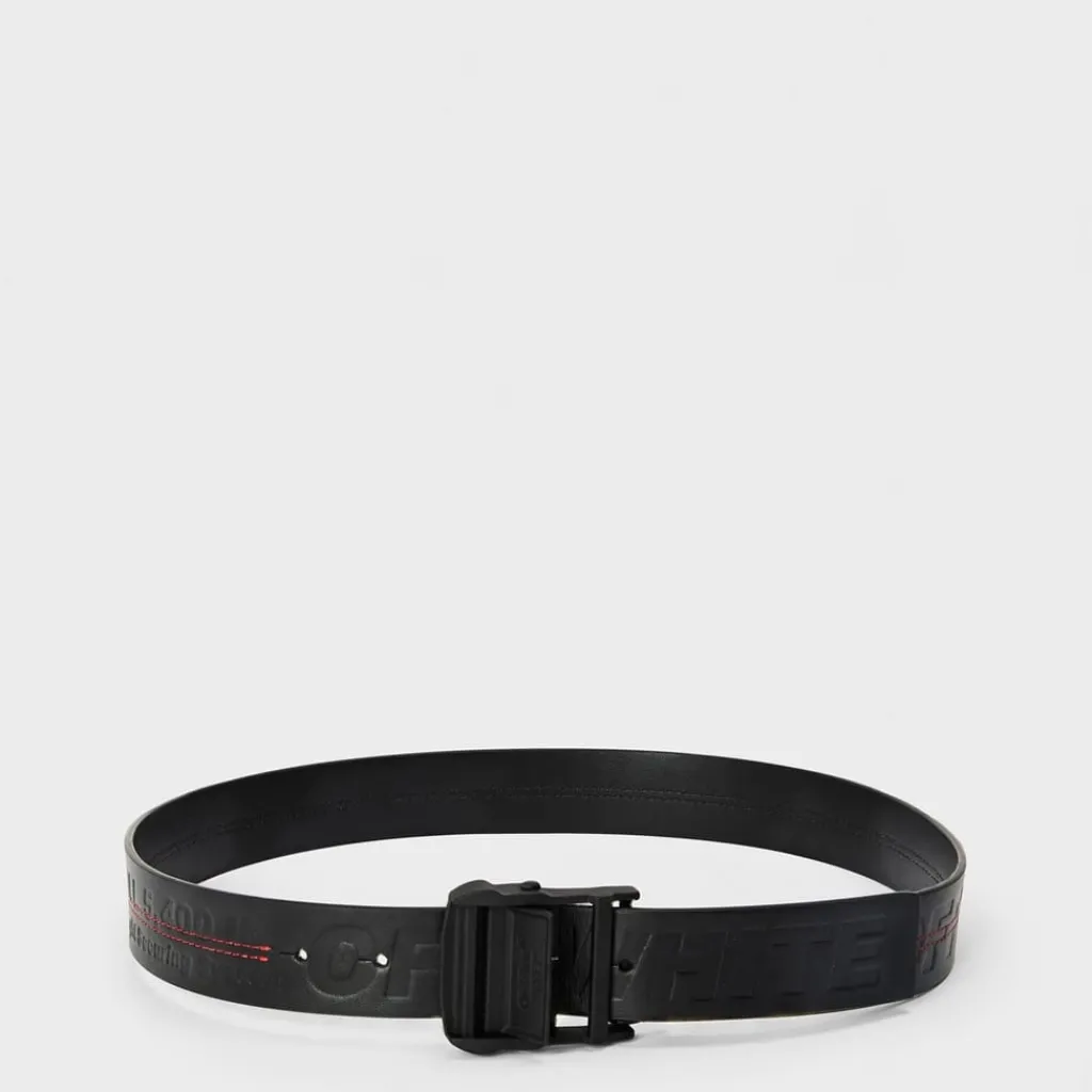 Belts*Off White Off Industial Belt in Black