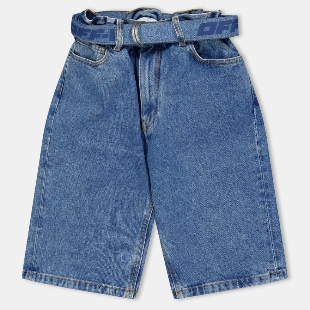Jeans*Off White Off Low Crtch jn in Blue