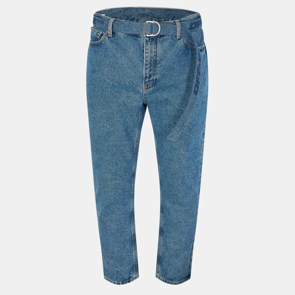 Jeans*Off White Off Low Crtch jn in Blue