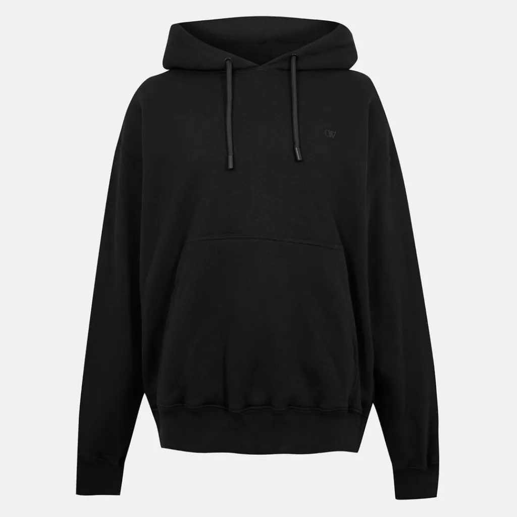 Hoodies*Off White Off Skate Hoody in Black