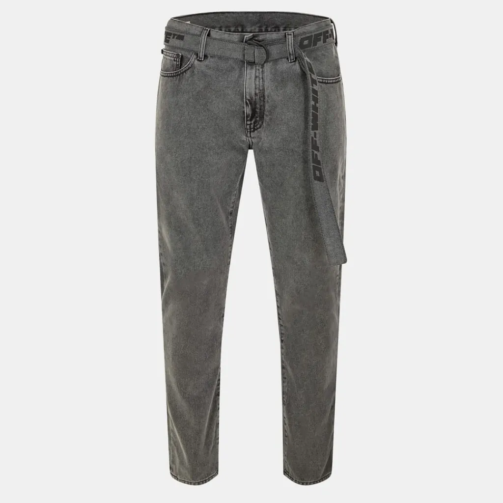 Jeans*Off White Off Skinny Jns in Multi