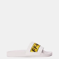 Slippers*Off White Off Tape Slide in Multi