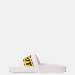 Slippers*Off White Off Tape Slide in Multi
