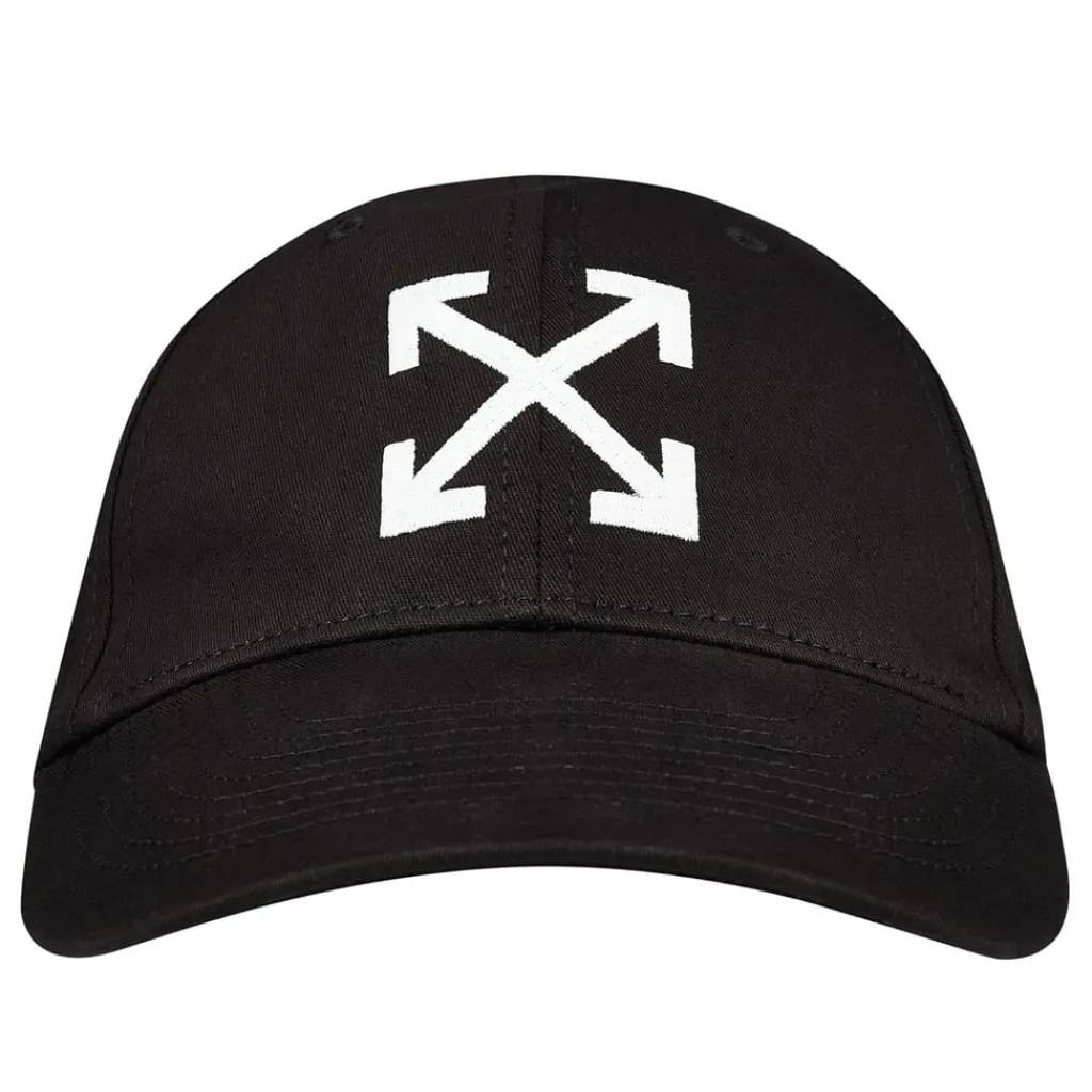 Caps-Hats*Off White Single Arrow Baseball Cap in Black