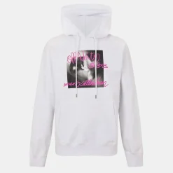 Hoodies*Off White Tornado Slim Hoody in White