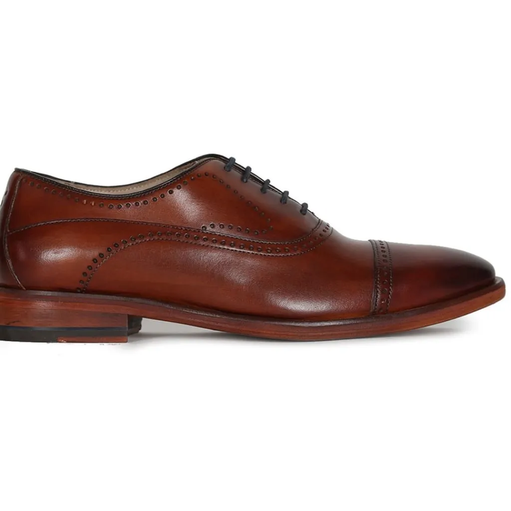 Shoes*Oliver Sweeney Oxford Smart Shoes in Brown
