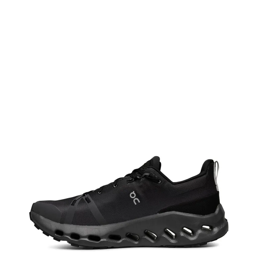 Running Shoes|Fitness And Gym Footwear*On Mens Cloudsurfer Trail Waterproof Running Shoes in Black