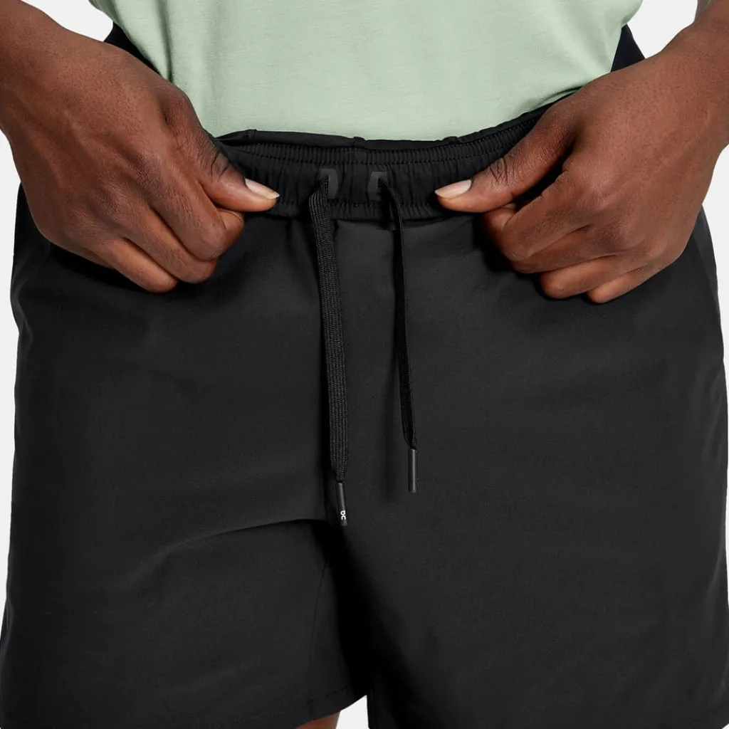 Fitness And Gym Shorts*On Mens Essential Running Shorts in Black