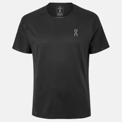 Fitness And Gymwear|Fitness And Gym Tops*On Regular Fit Crew Neck Short Sleeve T-Shirt in Black