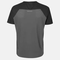Fitness And Gymwear|Fitness And Gym Tops*On Regular Fit Crew Neck Short Sleeve T-Shirt in Black