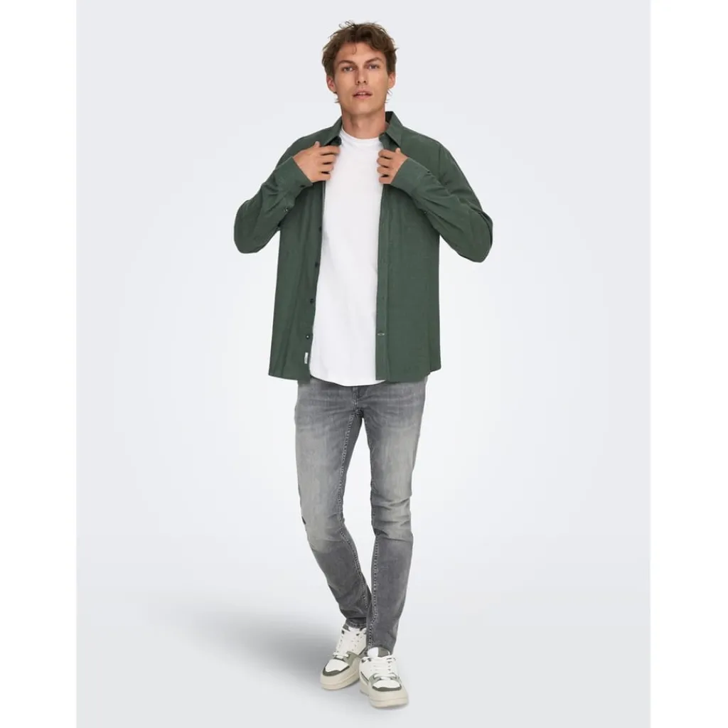 Jeans*Only and Sons Dcc Skinny Jeans in Grey