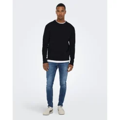 Jeans*Only and Sons Skinny Fit Jean in Blue