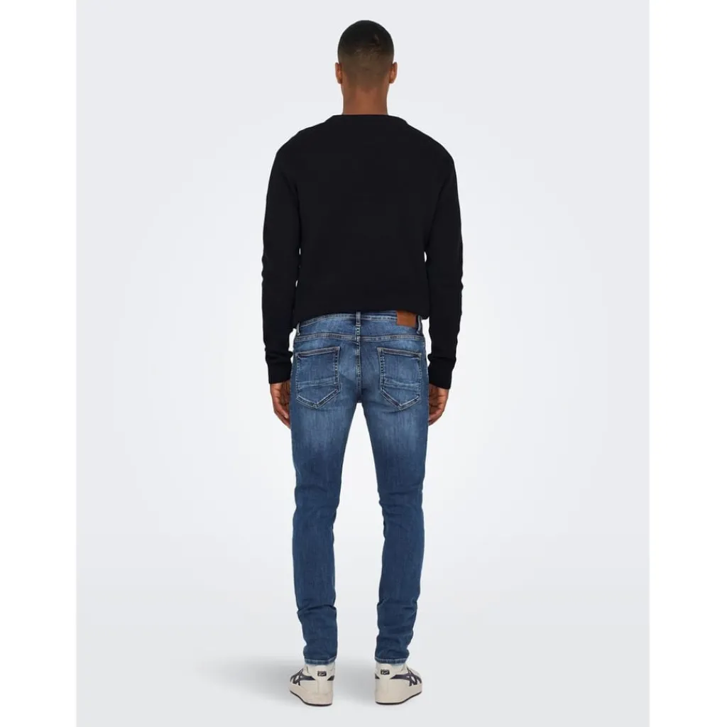 Jeans*Only and Sons Skinny Fit Jean in Blue
