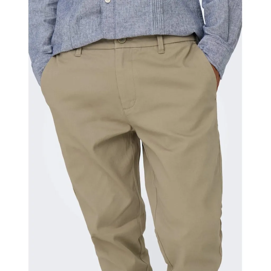 Trousers*Only Pants in Beige