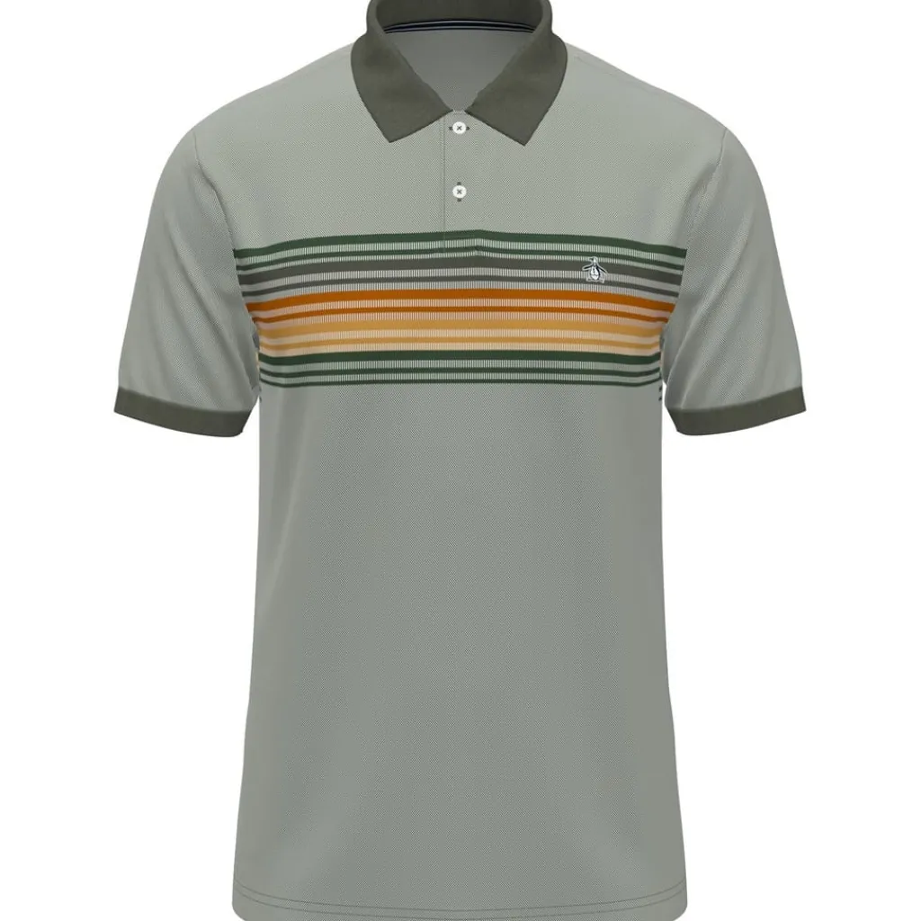 Polo Shirts*Original Penguin Birdseye Regular Fit Shirt in Green