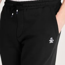 Trousers*Original Penguin Fleece Joggers in Black