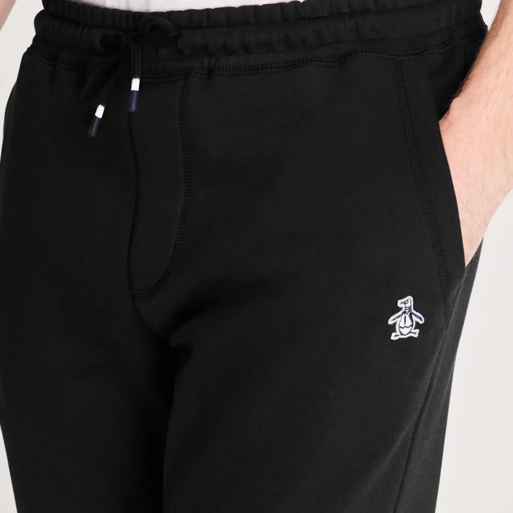 Trousers*Original Penguin Fleece Joggers in Black