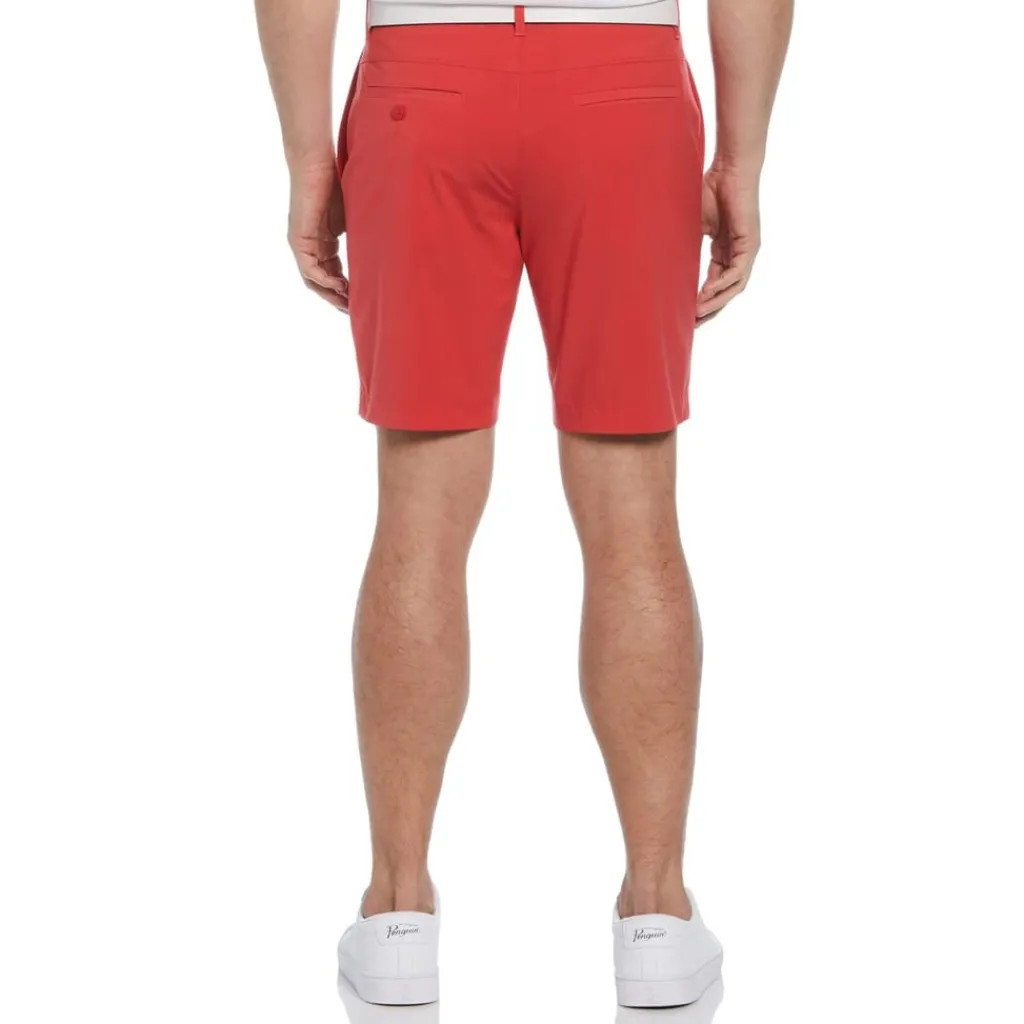 Fitness And Gym Shorts*Original Penguin Golf 8 Inch Chino Shorts in Red