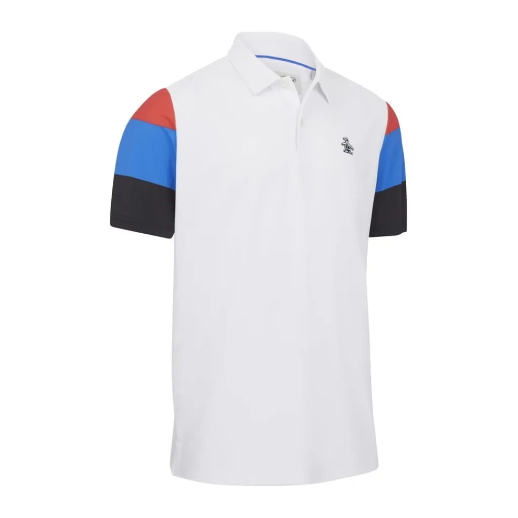 Fitness And Gym Tops*Original Penguin Golf Lv St Mtch T in White