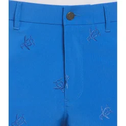 Fitness And Gym Shorts*Original Penguin Golf Pete Emdry Animal Patterned Shorts in Blue