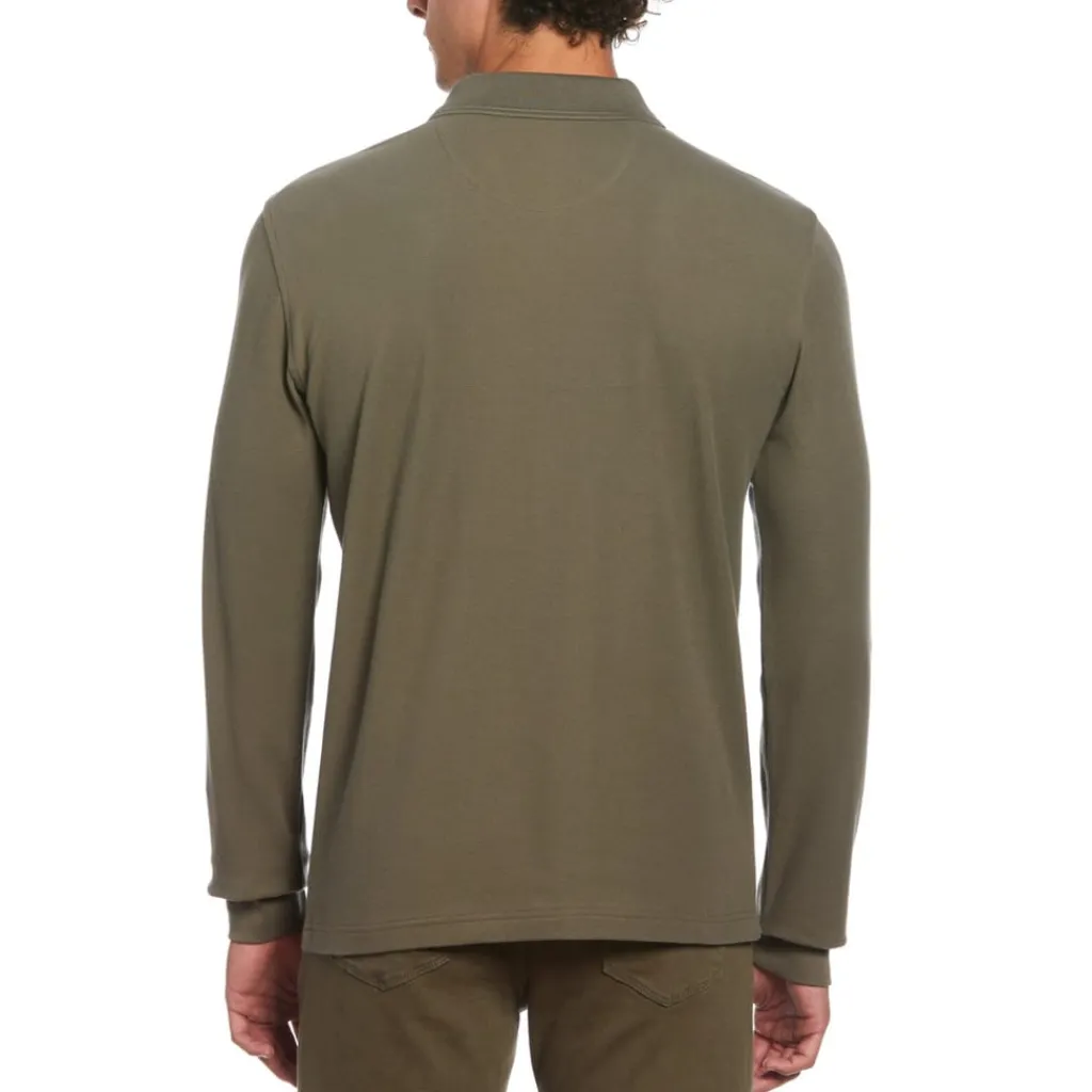 Polo Shirts*Original Penguin Long Sleeve Regular Fit Polo Shirt in Multi