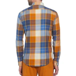 Shirts*Original Penguin Long Sleeve Regular Fit Shirt in Brown