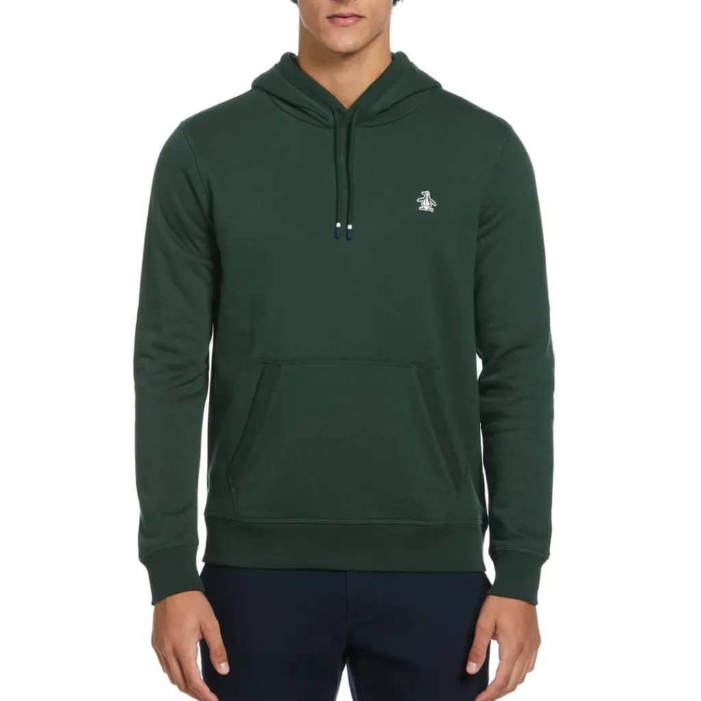 Sweatshirts*Original Penguin Long Sleeve Hooded Sweatshirt in Green