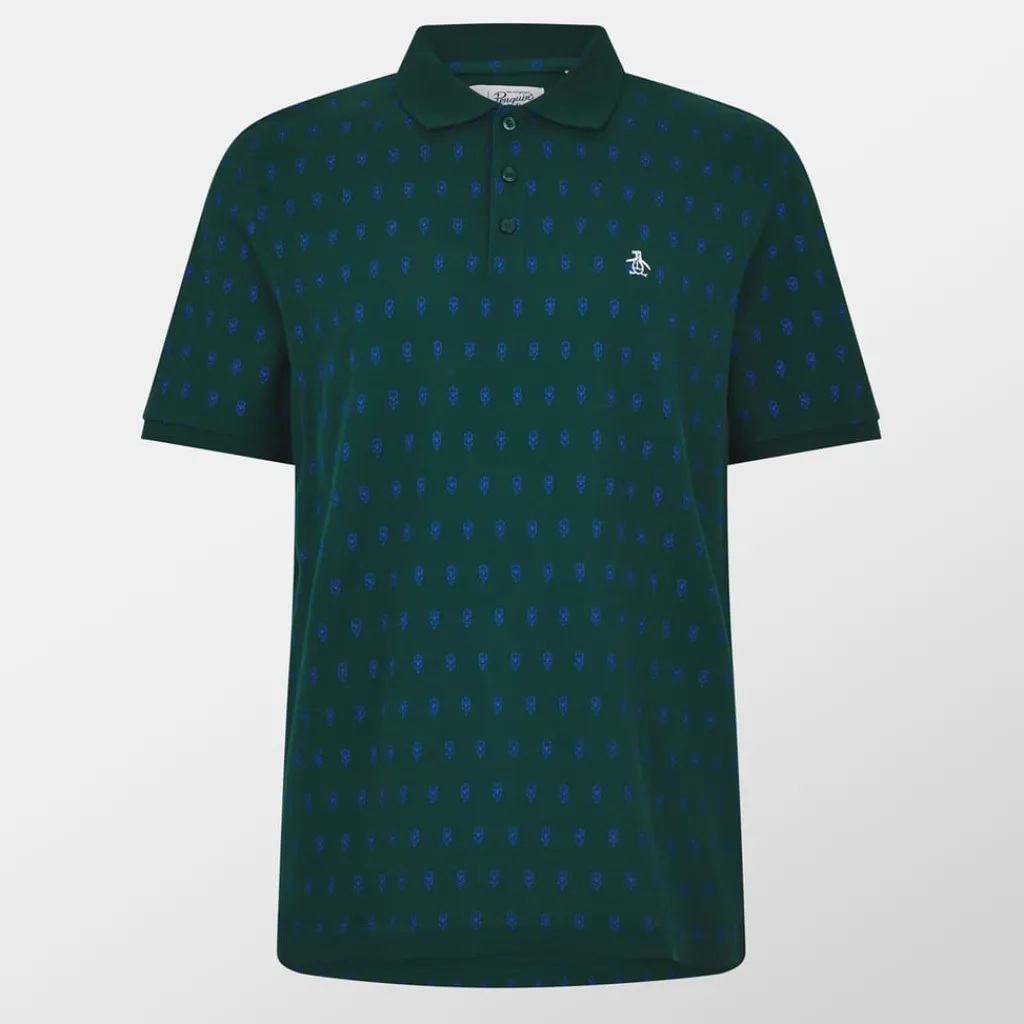 Polo Shirts*Original Penguin Minimal Penguin Regular Fit Polo in Green