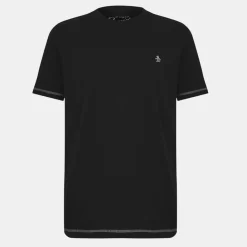 T-Shirts And Vests*Original Penguin Penguin Crew Neck Regular Fit T-Shirt in Black