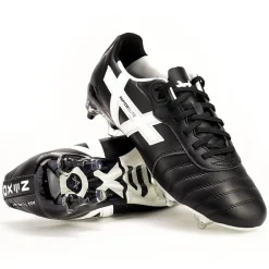 Football Boots*Oxen Raptor Elite Adults Artificial Ground Rugby Boots in Black