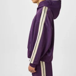 Tracksuits*Palm Angels Classic Logo Track Hoodie in Purple