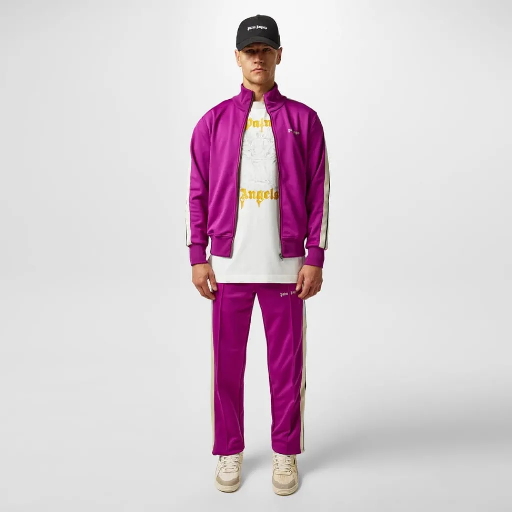 Tracksuits*Palm Angels Classic Tracksuit Jacket in Purple