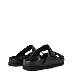 Beach Shoes*Palm Angels Flatform Sliders in Black