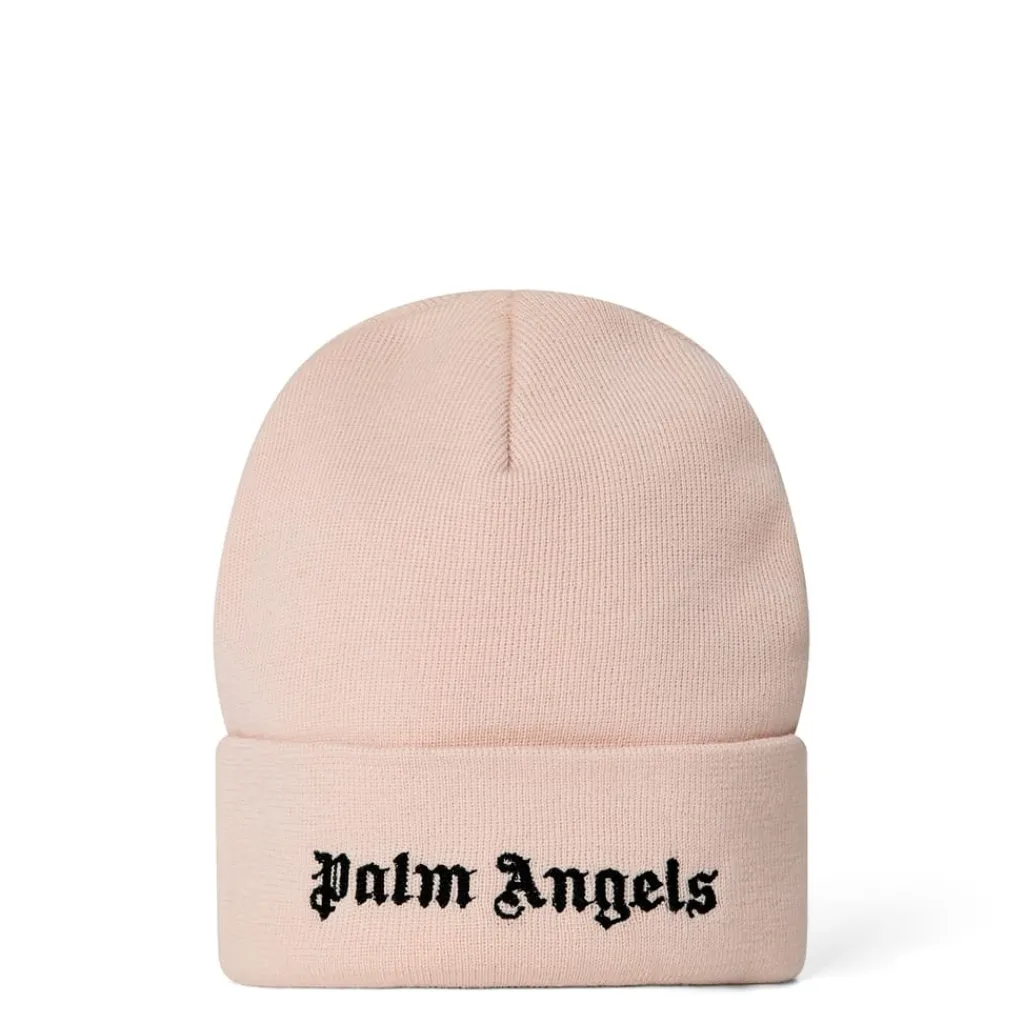 Caps-Hats*Palm Angels Logo Beanie in Yellow