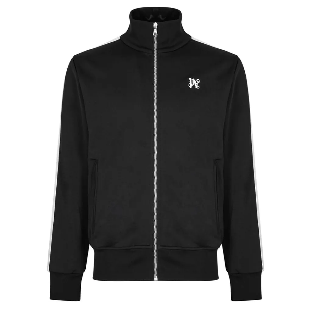 Tracksuits*Palm Angels Monogram Track Jacket in Black