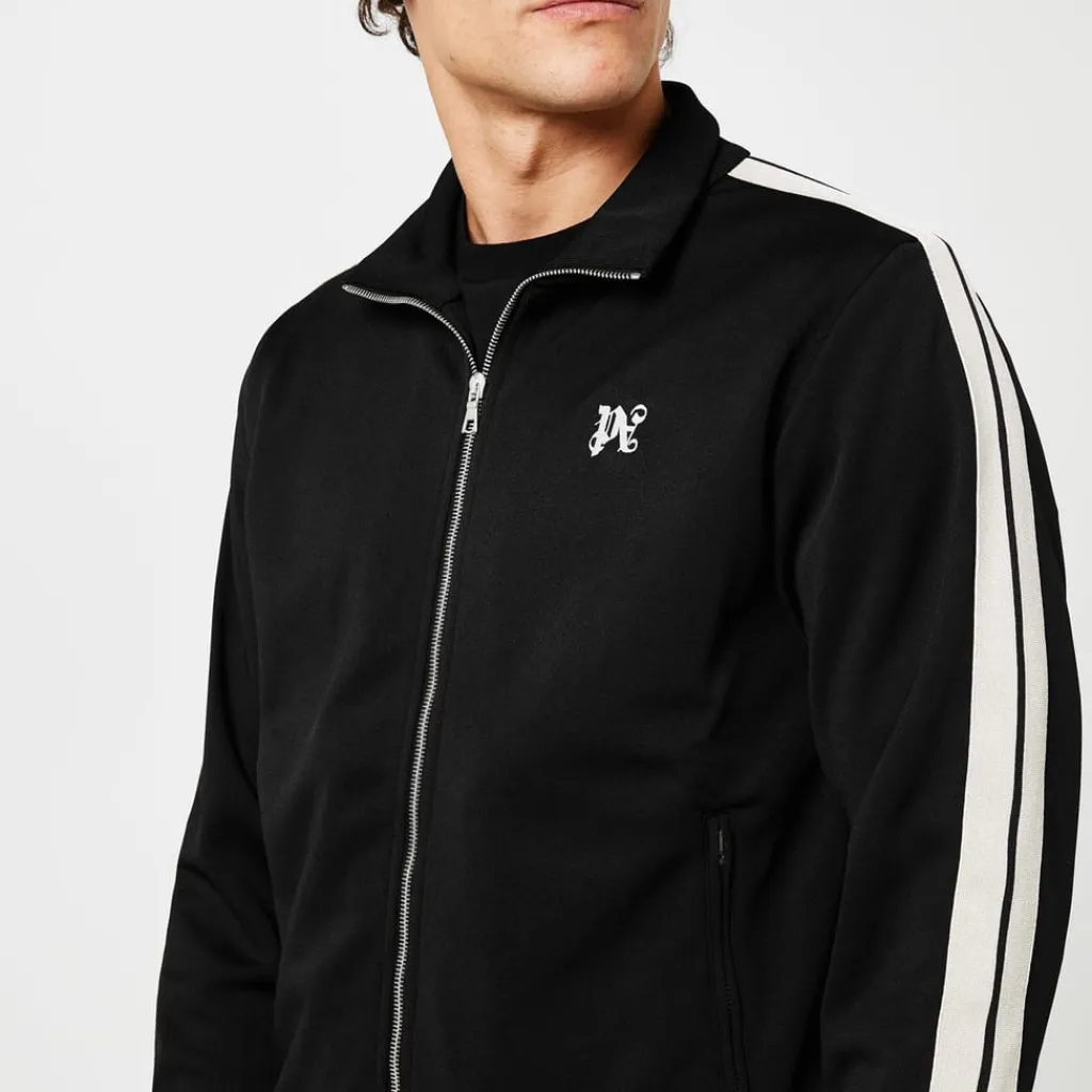 Tracksuits*Palm Angels Monogram Track Jacket in Black