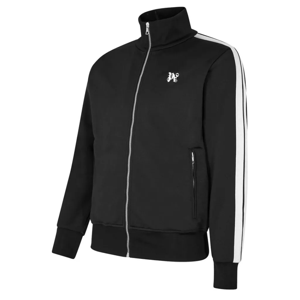 Tracksuits*Palm Angels Monogram Track Jacket in Black