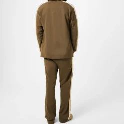 Tracksuits*Palm Angels Palm Mono Regular Fit Long Sleeve Shirt in Brown