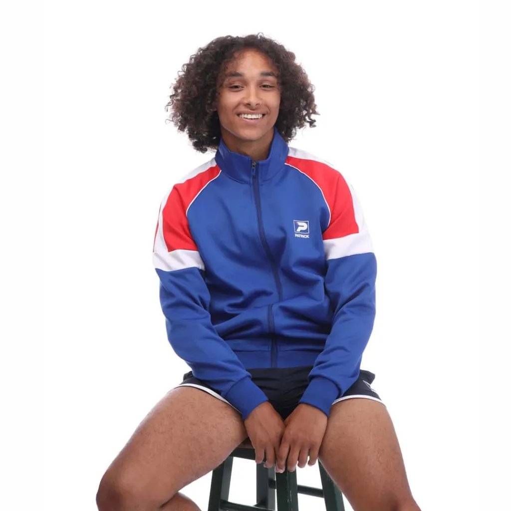 Tracksuits*Patrick Mick Track Top in Blue