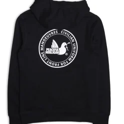 Hoodies*Peaceful Hooligan Civ Uni Hoody in Black