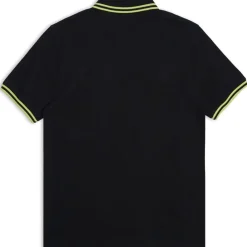 Polo Shirts*Peaceful Hooligan Mens Peninsula Polo Shirt in Black