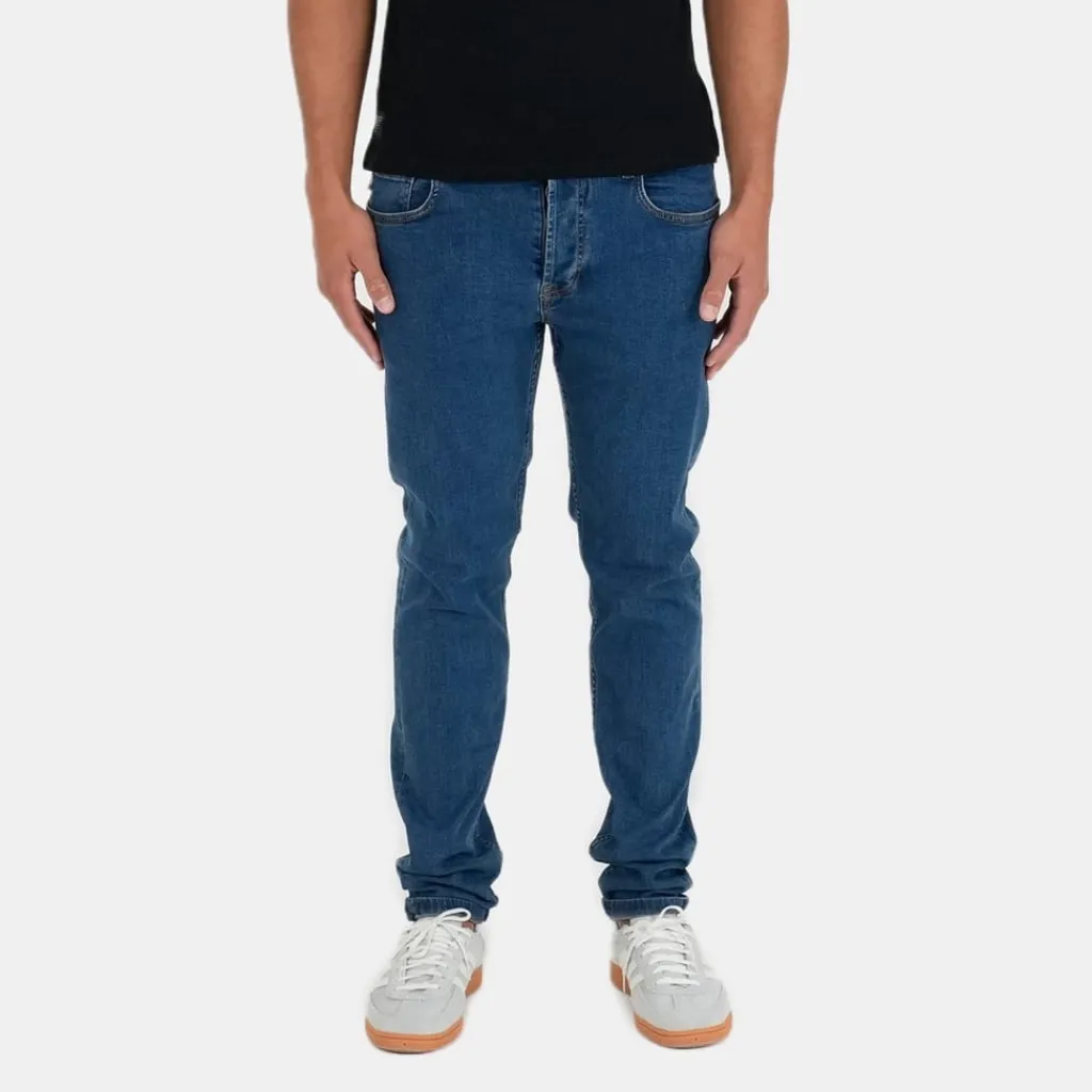 Jeans*Peaceful Hooligan Mens Straight Denim Jeans in Blue