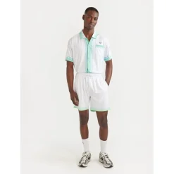 Fitness And Gym Shorts*Percival x Slazenger Resort Tennis Shorts in White