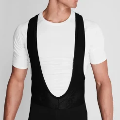 Fitness And Gym Pants*Pinnacle Mens Performance Bib Tights in Black