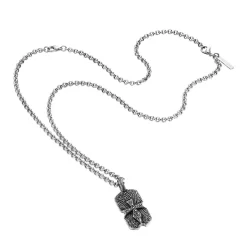 Jewellery-Watches*Police Chain Pendant Necklace in Silver