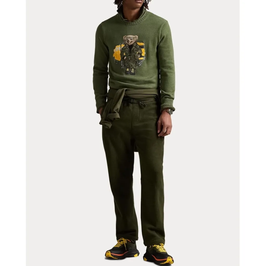 Knitwear*Polo Ralph Lauren Bear Knit Jumper in Green